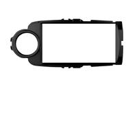 BLNETU Kit Mascherina per Autoradio Android 9 Pollici Supporto per Console Centrale Stereo Mascherina per Toyota per Yaris 2012-2017 Telaio Fascia Radio(Black Color(LHD))