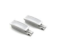 BLNETU Lampada Da Lettura Sul Tetto Per VW Per Golf 6 MK6 7 MK7 Per PASSAT B6 B7 Per CC Per Jetta Per Tiguan Per Polo 51G947109 Luci LED Interne Per Auto Per Lettura E Trucco(2PCS GRAY)