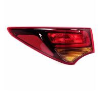 BLNETU Luce Posteriore per Hyundai per Santa Fe 2017-2019 Fanali Posteriori Indicatori Direzione Freno Luci Parcheggio Luce Lampeggiante Retromarcia Nessuna Lampadina/LED(Outer Left,LED)
