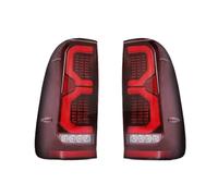 BLNETU Luce Posteriore per Toyota per Hilux Vigo 2004 2005 2006 2007 2008 2009-2015 1 Coppia Fanali Posteriori A LED Indicatori di Direzione Luci di Retromarcia Freni(Red Shell A)