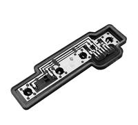BLNETU Luce Posteriore per VW per Caddy 2004 2005 2006 2007 2008 2009 2010-2015 Supporto Lampadina Fanale Posteriore/Scheda Circuito Fanale Posteriore - A38G(Black Left)