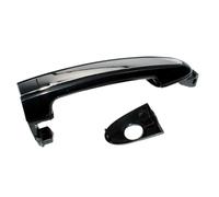 BLNETU Maniglia Esterna Per Portiera Cromata Nera Per Hyundai Per Santa Fe 2007-2012 826512B000 826612B000 836512B000(Front left)