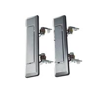 BLNETU Maniglie Esterne Porte Maniglie Esterne Cromate Per Portiere Anteriori Sinistre E Destre Per Toyota Per Land Cruiser Serie 60 E 70 Per Pickup Per 4Runner (2PCS A)