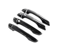 BLNETU Maniglie Esterne Porte Per Citroën Per Berlingo K9 2019-2024 Per Peugeot Per Partner Per Rifter Copertura maniglia portiera auto nero lucido (4Handle 2 Buttons)