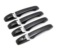 BLNETU Maniglie Esterne Porte Per Jeep Per Grand Cherokee 2011-2021: Copertura Protettiva Per Maniglia Esterna Con Smartkey In ABS, 1 Set (Carbon Normal)