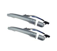 BLNETU Maniglie Esterne Porte Per Renault Per Koleos Per Espace IV 2009-2018 Maniglia Esterna Della Portiera Colore Argento Codici 80611-JZ00 80640-JY01B 80647-JY01A (Rear Left Right)