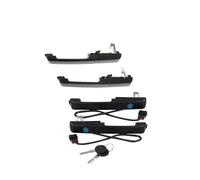 BLNETU Maniglie Esterne Porte Per VW Per PASSAT B3: Maniglia Esterna Della Portiera Anteriore Con Serratura A Chiave 1 Set 357837205A 357837206A 357839205 357839206