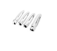BLNETU Maniglie Esterne Porte Set Cromato Per Jeep Per Grand Cherokee WJ 1999~2004 Parti Esterne Copertura Maniglia Portiera Auto (Sliver)
