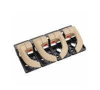 BLNETU Per Hyundai Per Tucson 2005 2006 2007 2008 2009 Interni Auto All'interno Maniglia Della Porta Sinistra Destra Di Ricambio 2/4 Pz (Beige x4)