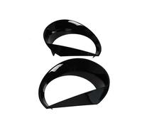 BLNETU per Jeep per Renegade 2015-2019 ABS Cornice Esterna per Fari Neri Cornice per Fari Palpebre Copertura per Fari