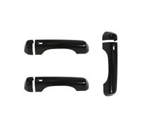 BLNETU Per Jeep Per Wrangler JL 2018-2023 Accessori Per Auto Lato Esterno Maniglia Per Portellone Decorazione Adesivi Per Coperture Protezione(Black,1)