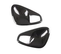 BLNETU Per Mercedes Per Smart Fortwo 451 2009 2010-2014 Auto Porta Interna Bracciolo Maniglia Della Copertura Trim Porta Ciotola Telaio (Inner Handle-Carbon pattern)