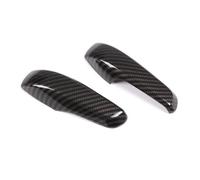 BLNETU Per Mercedes Per Smart Fortwo 451 2009 2010-2014 Auto Porta Interna Bracciolo Maniglia Della Copertura Trim Porta Ciotola Telaio (B Inner Handle-Carbon pattern)