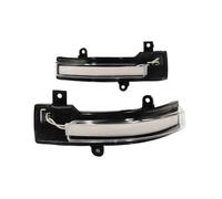 BLNETU Per Mitsubishi Per Outlander Sport ASX 2013-2020 Per Lancer 2016 LED Flowing Turn Signal Light Side Mirror Indicator Lamp (Clear Dynamic)