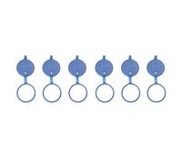 BLNETU per Peugeot 106 206 207 406 5008 Car Parabrezza Tergicristallo Serbatoio Bottiglia Pot cap Fluid Reservoir Lid Cover(6pcs)