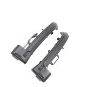 BLNETU Per Peugeot 308 II SW 2013-2019 LED Dynamic Turn Signal Light Repeater Indicator Rearview Mirror Blinker Lamps (Smoke)