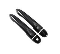 BLNETU Per Renault Per Alpine Per Vision A110 2017-2021 Parte Esterna Auto In Fibra Di Carbonio Maniglia Per Portiera Accessori Per Lo Styling(Black,1key 0 button)