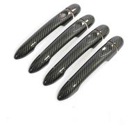 BLNETU Per Renault Per Scenic III Per Grand Per Scenic XMOD 2010-2016 Auto In Fibra Di Carbonio Maniglia Per Porta Copertura Trim Accessori Per Lo Styling(4Dr no key 1 button)