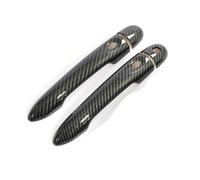 BLNETU Per Renault Per Scenic III Per Grand Per Scenic XMOD 2010-2016 Auto In Fibra Di Carbonio Maniglia Per Porta Copertura Trim Accessori Per Lo Styling(2Dr 1 key 2 button)