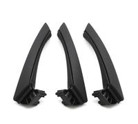 BLNETU Per Serie 3 E90 E91 316 318 320 325 328 Anteriore Posteriore Sinistra Destra Maniglia Interna Porta Interna Pannello Tirare La Cornice Di Copertura (Black LHD 6PCS)