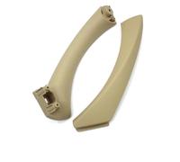 BLNETU Per Serie 3 E90 E91 E92 316 318 320 325 328i LHD RHD Kit Maniglia Per Porta Interna Con Rivestimento Della Copertura Assenmely (Beige Left)