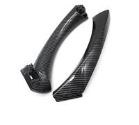 BLNETU Per Serie 3 E90 E91 E92 316 318 320 325 328i LHD RHD Kit Maniglia Per Porta Interna Con Rivestimento Della Copertura Assenmely (Carbon fiber pattern Left)