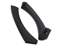 BLNETU Per Serie 3 E90 E91 E92 316 318 320 325 328i LHD RHD Kit Maniglia Per Porta Interna Con Rivestimento Della Copertura Assenmely (Black Right)