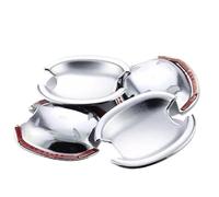 BLNETU Per Vauxhall Per Opel Per Antara Accessori Auto Chrome ABS Parte Esterna Maniglia Per Porta Tazza Ciotola Copertura Trim Protezione 4/8/12 Pezzi(4x Door Bowl)