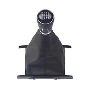 BLNETU per VW per Amarok 2010 2011 2012 2013 2014 2015 2016 2017 2018-2022 Pomello del Cambio A 6 velocità Cuffia in Pelle Copri Cuffia(6 Speed Black Line)