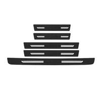 BLNETU per VW per Caddy Adesivi per Soglia Anti-Calcio per Porta Interna in Fibra di Carbonio per Auto Decalcomanie Protezione del Bagagliaio Protezione Paraurti Posteriore (Color : 5pcs)