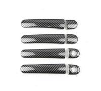 BLNETU Per VW Per Golf 4 Per Jetta Per Bora MK4 Per Rabbit A4 1J Per Passat B5 Per Polo Per Lupo 1996-2006 Coperture Per Maniglie Esterne Per Porte Trim(Carbon,A)