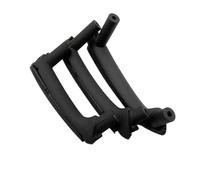 BLNETU Per VW Per Passat B5 Bracciolo Interno Grigio Beige Nero Accessori Per Maniglie Per Porte Interne Auto 3 Pezzi/set (Black)