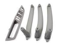 BLNETU Per X5 X6 E70 E71 E72 2007-2013 LHD RHD Maniglia Della Porta Pannello Interno Tirare Il Rivestimento Del Pannello Del Bracciolo Sostituzione (LHD Gray set)