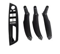 BLNETU Per X5 X6 E71 E70 2007 2008 2009 2010-2014 Maniglie Per Porte Interne Sostituisci Il Coperchio Maniglia Per Porta (4pcs Black,Right hand drive)