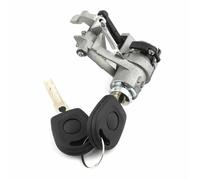 BLNETU Portellone Posteriore Maniglia Per Porta Esterna Con Serratura 2 Chiavi Di Ricambio Per SEAT Per Alhambra Per Arosa 1996-2010 1J6827297G 1J6827565B(Lock)