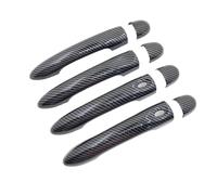 BLNETU Rivestimento Esterno Per Maniglia Della Portiera Auto Per Renault Per Samsung SM5 L43 Per NOVA Per Safrane 2009-2019(No Keyhole 2 Buttons)