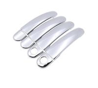 BLNETU Set Di Coperture Cromate Per Maniglie Delle Portiere Auto Per Seat Per Ibiza 6L 2003 2004 2005 2006 2007 2008 2009 MK3(4Door 2 Keyholes)