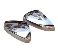 BLNETU Specchietti Retrovisori Cromati Lucidi Coppia Accessori per Coperture per Peugeot 3008 5008 2017 2018 Tappo per Specchietto Retrovisore