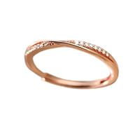 BLNGET Minimalists - Anelli da donna in lega robusta, accessorio portatile per matrimoni, anniversari e fidanzamenti, As show, Metallo