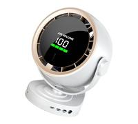 BLNGET Multifuntional Ventilatore Da Tavolo Efficiente Ventola Di Raffreddamento 4000mAh Potente Tranquillo Struttura ABS Per Viaggi Ufficio Uso Esterno Display Digitale