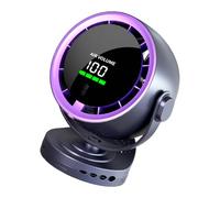 BLNGET Multifuntional Ventilatore Da Tavolo Efficiente Ventola Di Raffreddamento 4000mAh Potente Tranquillo Struttura ABS Per Viaggi Ufficio Uso Esterno Display Digitale