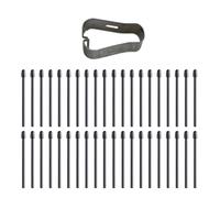 BLNGET Pennini standard per penna punta per penna 133 50/40/30/20/10pcs punte punte e clip accessorio di ricambio strumenti professionali per artisti