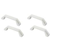 blntackle76 Set Maniglie di manovra per roulotte, Set da 2 o 4, 180 mm, plastica, Bianco, ausilio per l'ingresso del rimorchio, Maniglia (4 Maniglie di manovra)