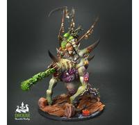Bloab Rotspawned nurgle maggotkin COMMISSIONE pittura professionale Age...