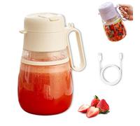 Bloame Blender,12 Blade 1000ml Bloame Blender, Multifunctional Wireless Portable Fresh frutas vegetales Juicer Cup, Juice Shakes and Smoothie on the Go (White)