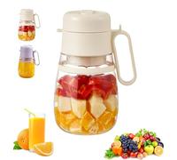 Bloame Blender, 3 in 1 Bloame Juicer Machine, Problemi 12 Blade 1000ml, 2025 nuovo Frullatore Frullato Portatile Succo Elettrico, Personale Cordless Portatile per Shakes e Frullati(White)