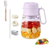 Bloame Blender, Bloame Juicer, Multifunctional Portable Smoothie Cup Blender, for Travel, Kitchen Use, Oranges, Lemons, and More (Purple)