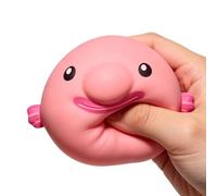 Blob Fidget Toy, Ball Squeeze Pinch Set, Ultra Soft Sensory Blobfish with Squish Feature, Sturdy Rubber Relax Ball, Fun Prank Style Toy, Kids Stress Relief for Daily Play