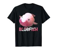 Blobfish Zio Deep Sea Idol Puyo Divertente Carino Pesce Animale Kimokawa Maglietta