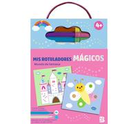 Bloc à colorier avec feutres magiques Le monde magique CAST